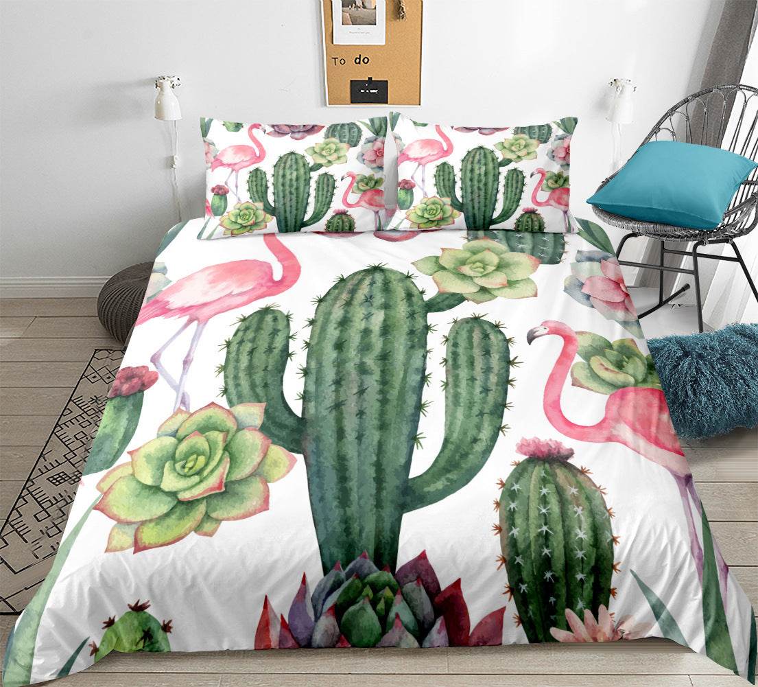 Three or four sets of home textile bedding - Velora