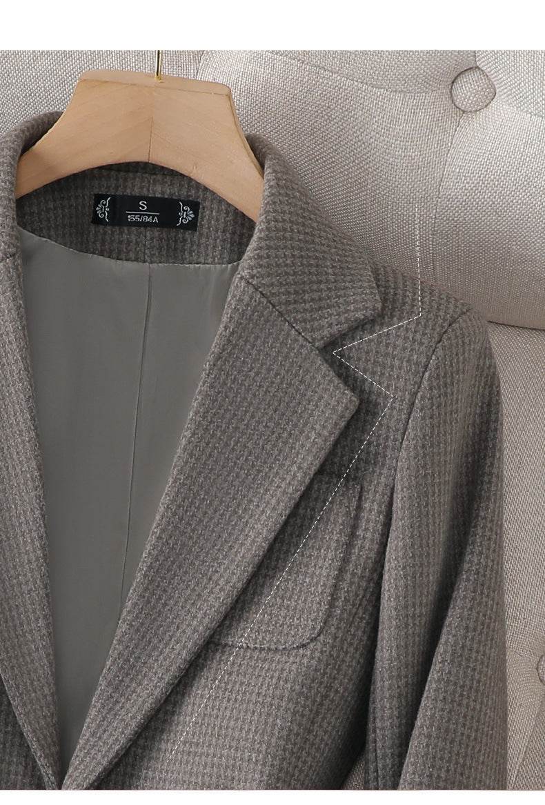 Professional office Business Tweed Blazer Women - Velora