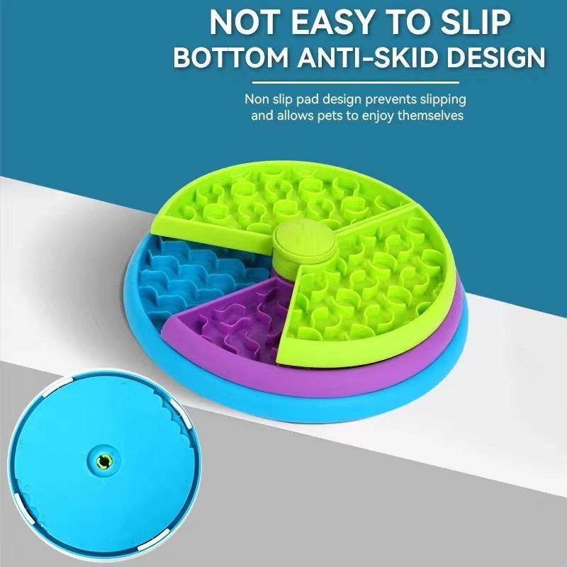 3 Layer Pet Dog Slow Feeder Bowl Anti Choking Puzzle feeder for Dog - Velora