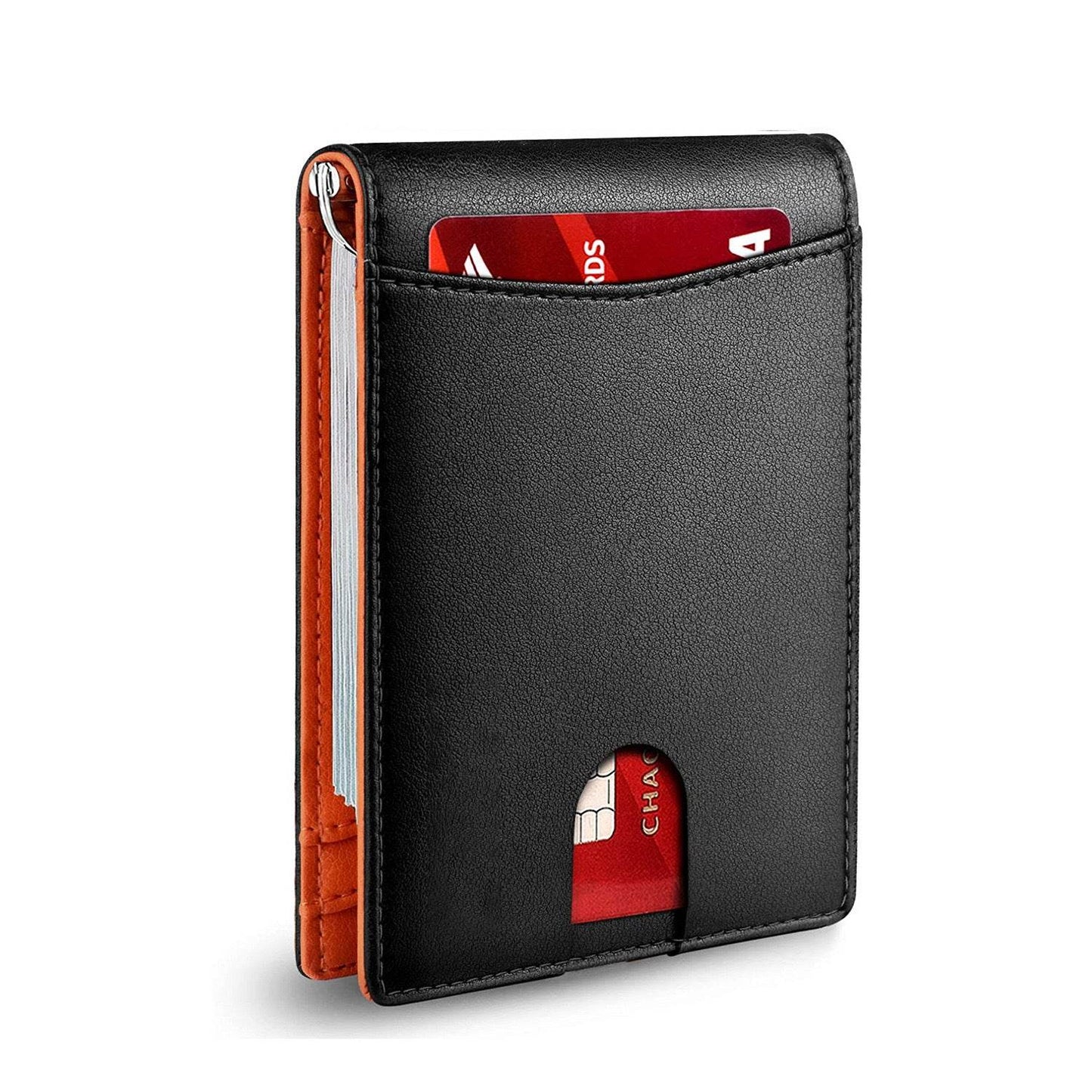 Leather Multifunctional Card Sleeve Microfiber Wear-resistant Rfid Anti-theft Swiping - Velora