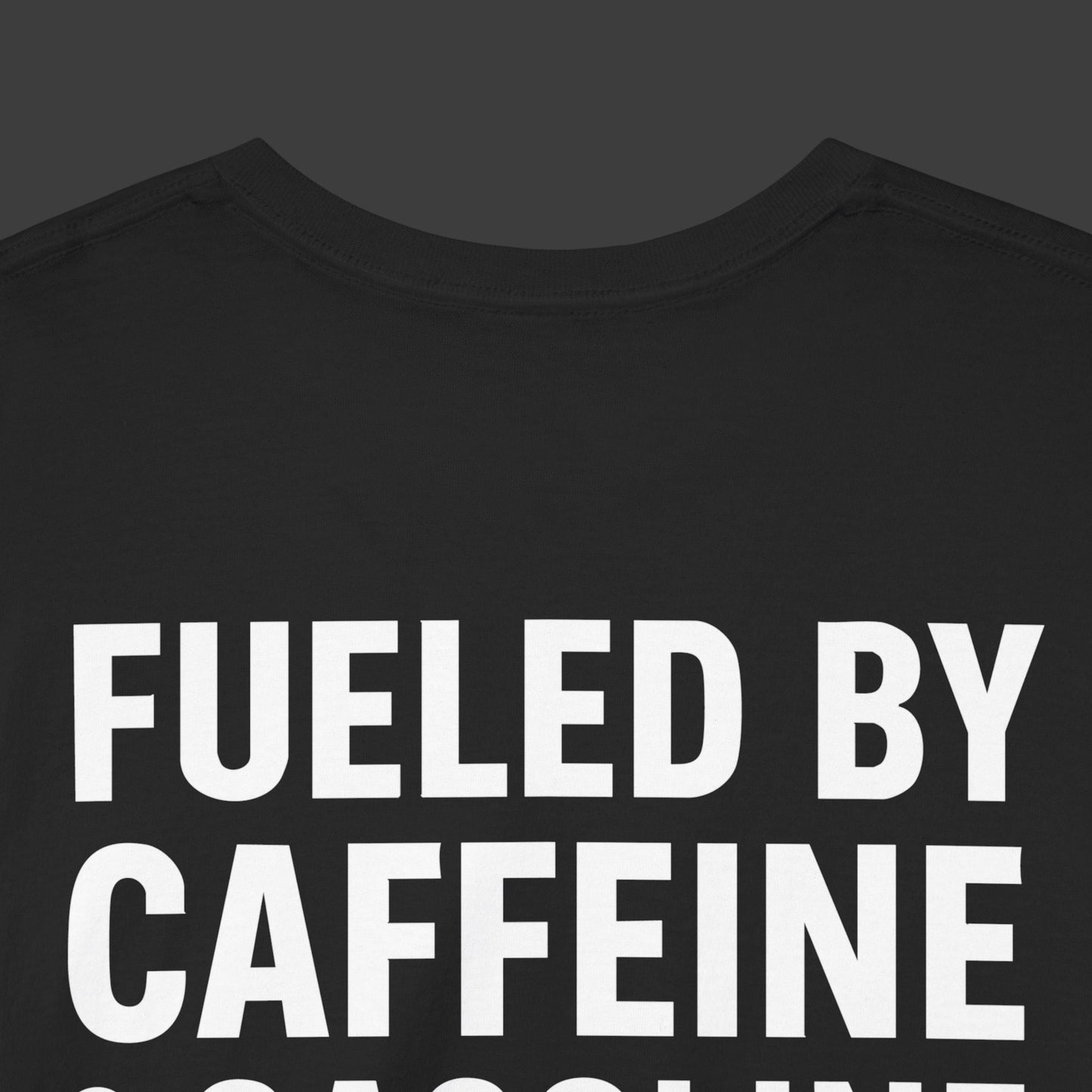 Cars & Coffee - Caffine and Gasoline - ClutchCloth Automotive T-Shirt - Velora