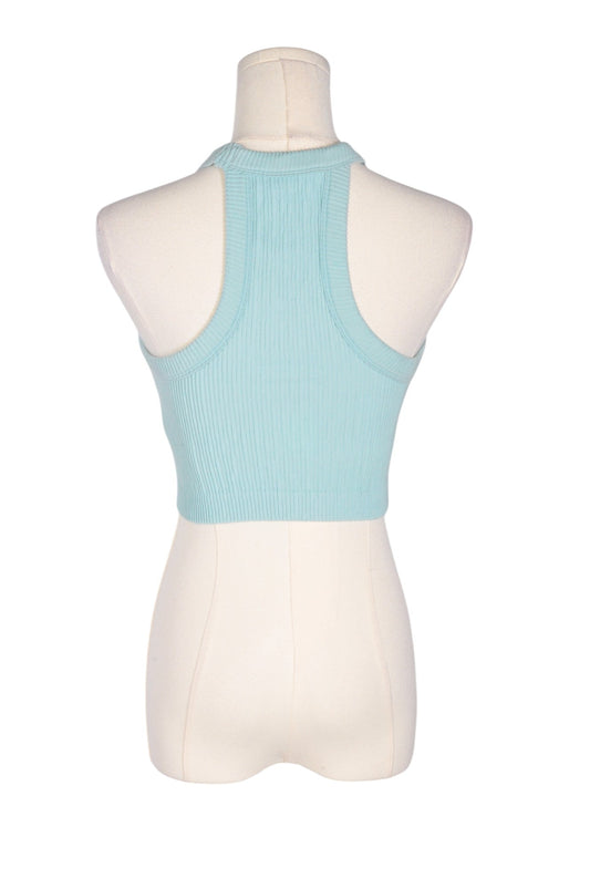 AERIE Women Crop Tops Regular fit in Blue - M - Velora