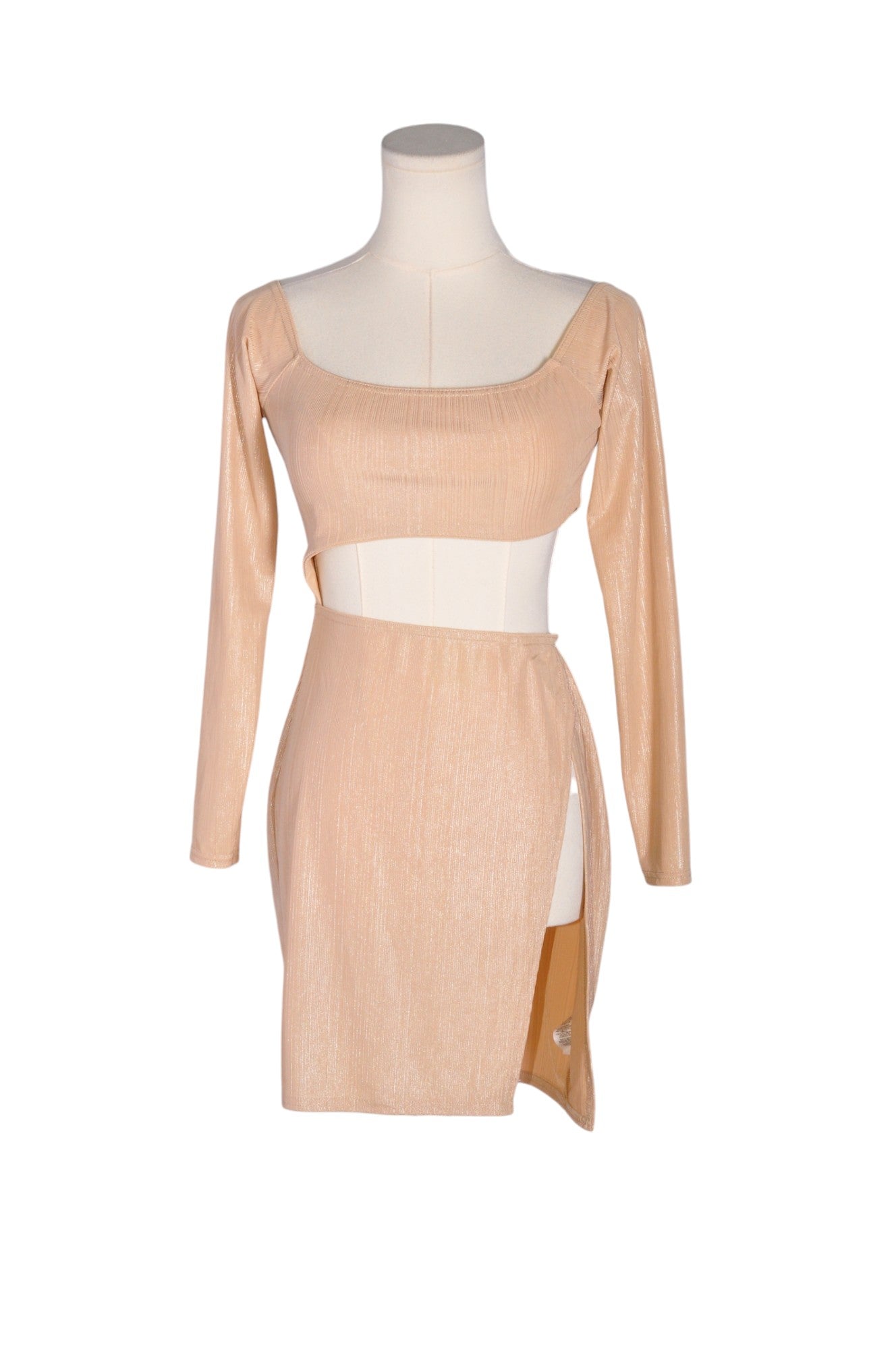 PRETTY LITTLE THING Women Bodycon Dresses Regular fit in Beige - 6 - Velora