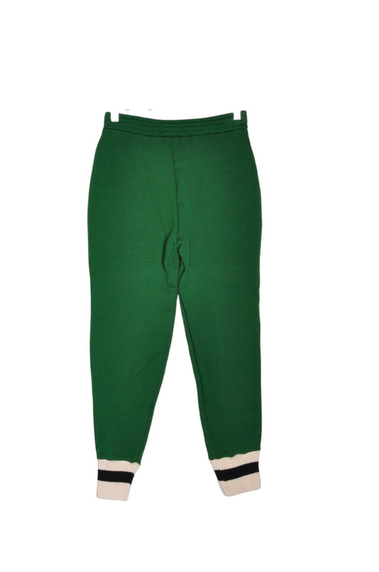 ZARA Women Work Pants Regular fit in Green - S - Velora