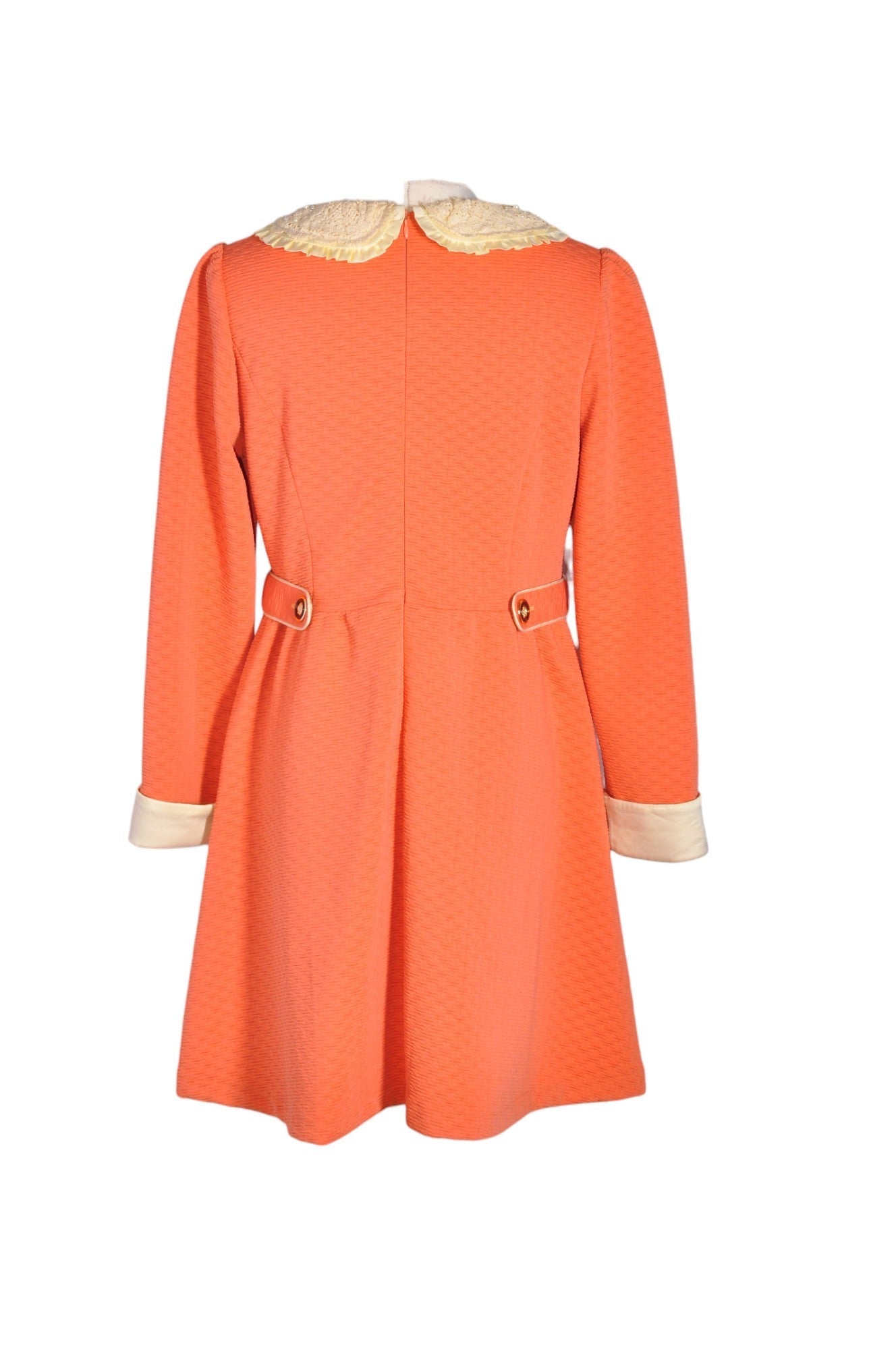 UNBRANDED Women Fit & Flare Dresses Regular fit in Orange - M - Velora
