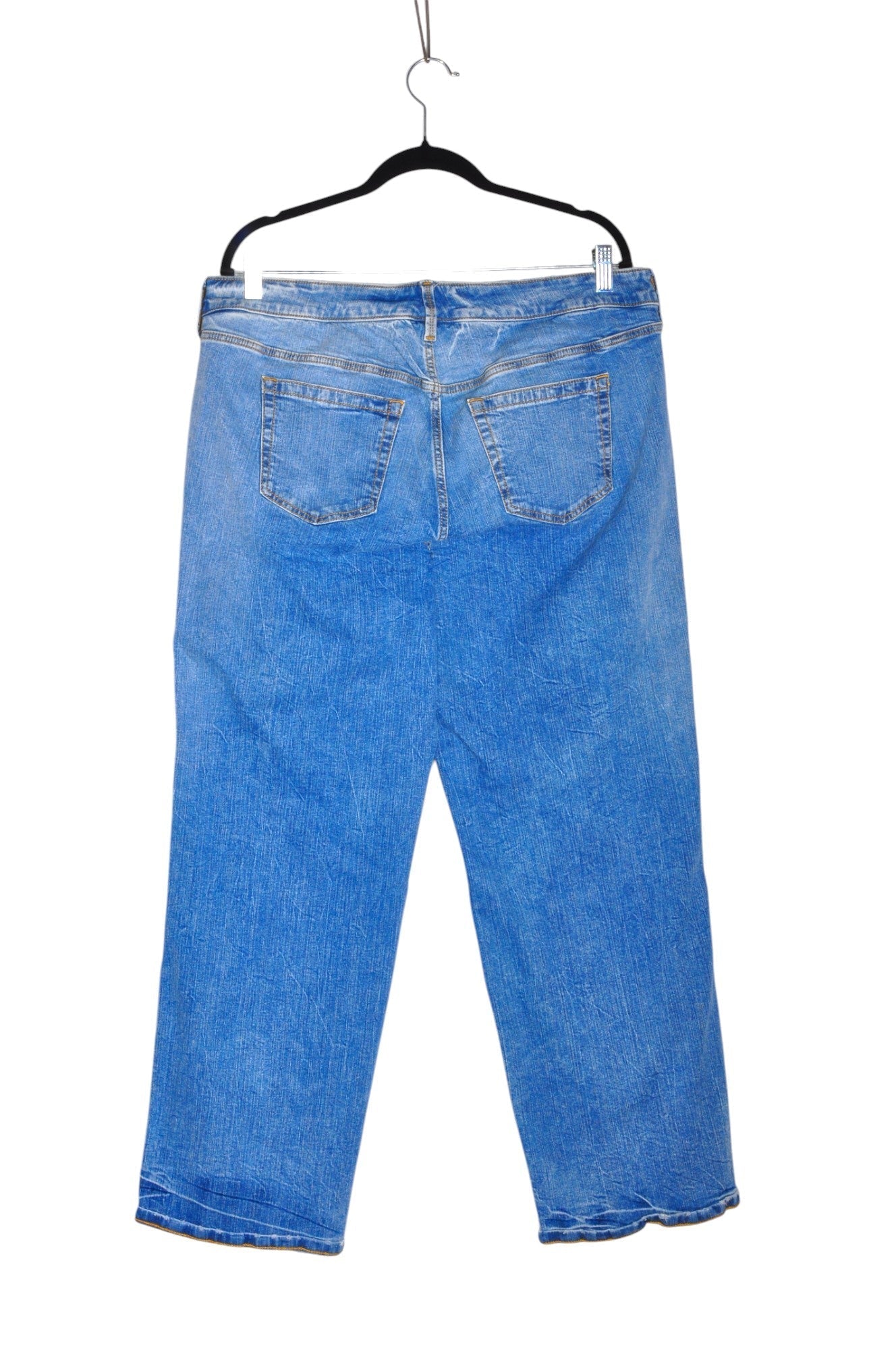 TORRID Women Straight-Legged Jeans Regular fit in Blue - 12 - Velora