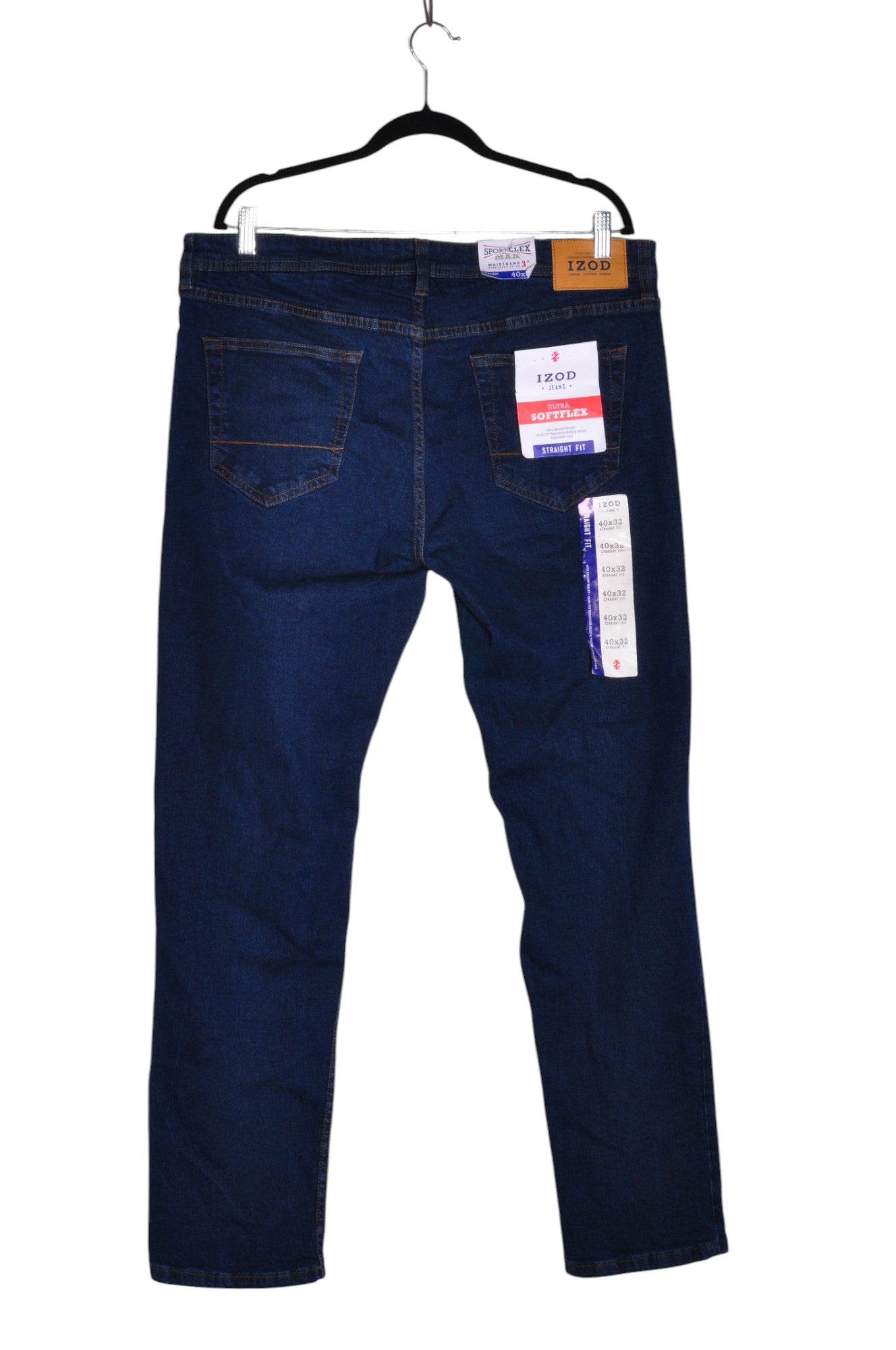IZOD Women Straight-Legged Jeans Regular fit in Blue - 40 - Velora