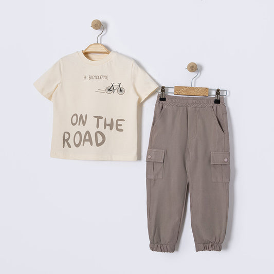 Little Rider Cargo Joggers Set
