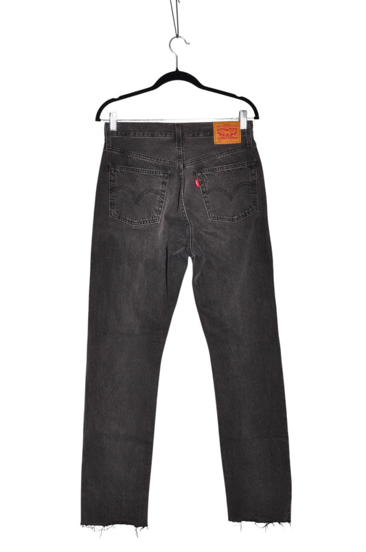 LEVI'S Women High-Waisted Jeans Regular fit in Black - L - Velora