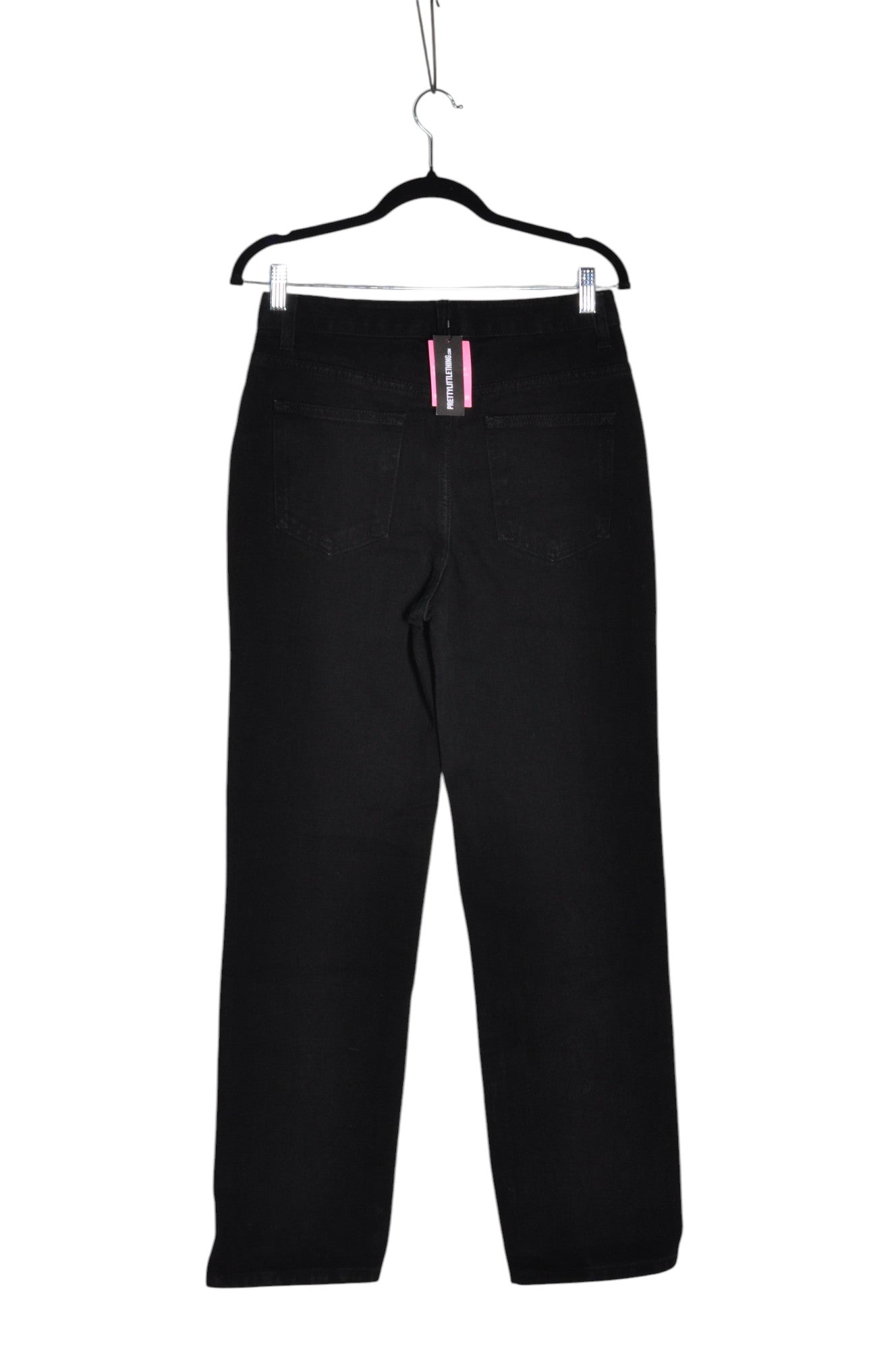 PRETTY LITTLE THING Women Work Pants Regular fit in Black - 4 - Velora