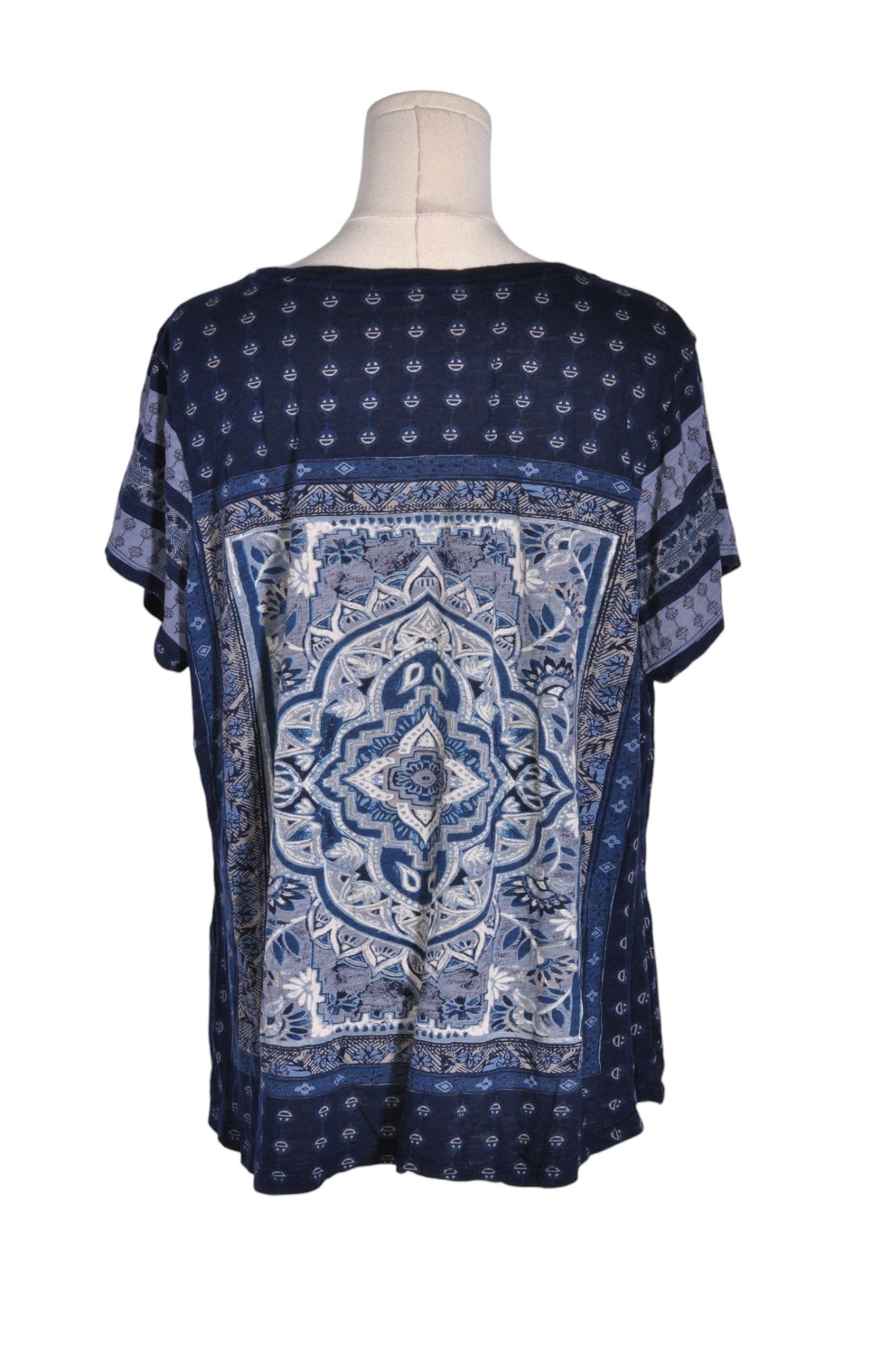 LUCKY BRAND Women Blouses Regular fit in Blue - 2XL - Velora