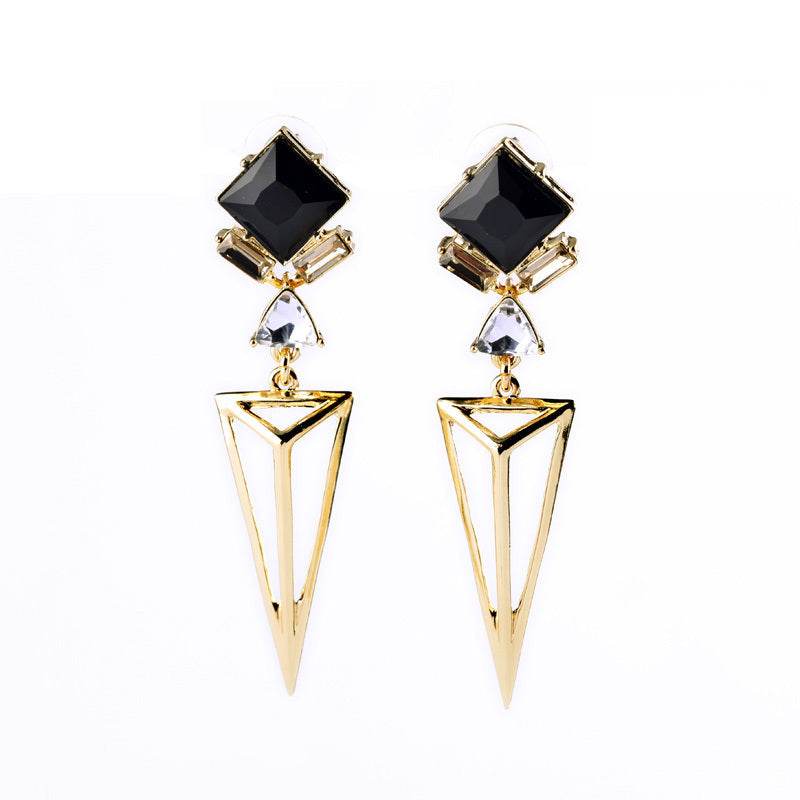 Triangle luxury earrings - Velora