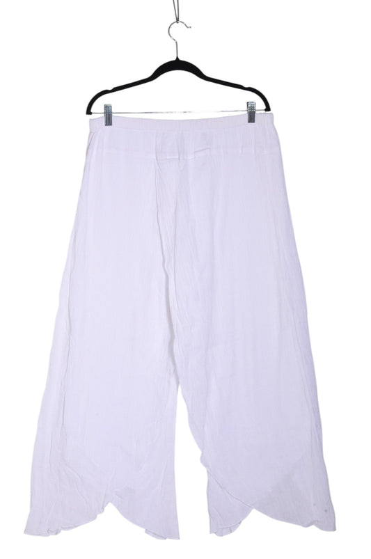 SUN MODA Women Palazzo Pants Regular fit in White - XL - Velora