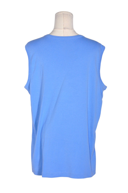 LAND'S END Women Tank Tops Regular fit in Blue - L - Velora