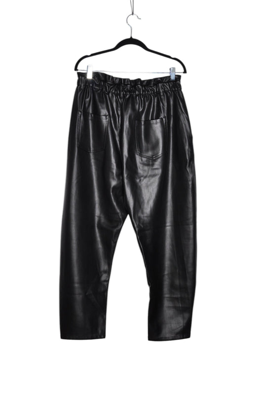 ZARA Women Work Pants Regular fit in Black - 12 Koop