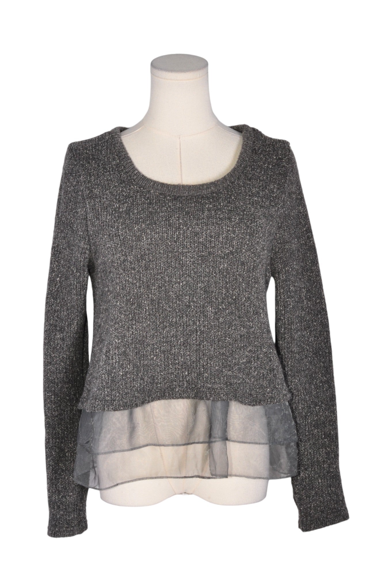 JOA Women Knit Tops Regular fit in Gray - M Koop
