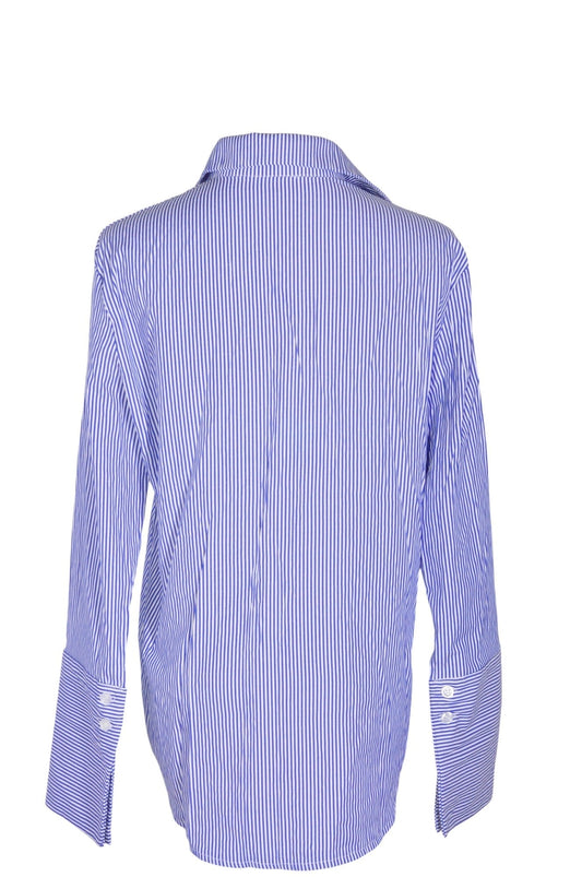 CHERRY AKA Women Button Down Tops Regular fit in Blue - S Koop