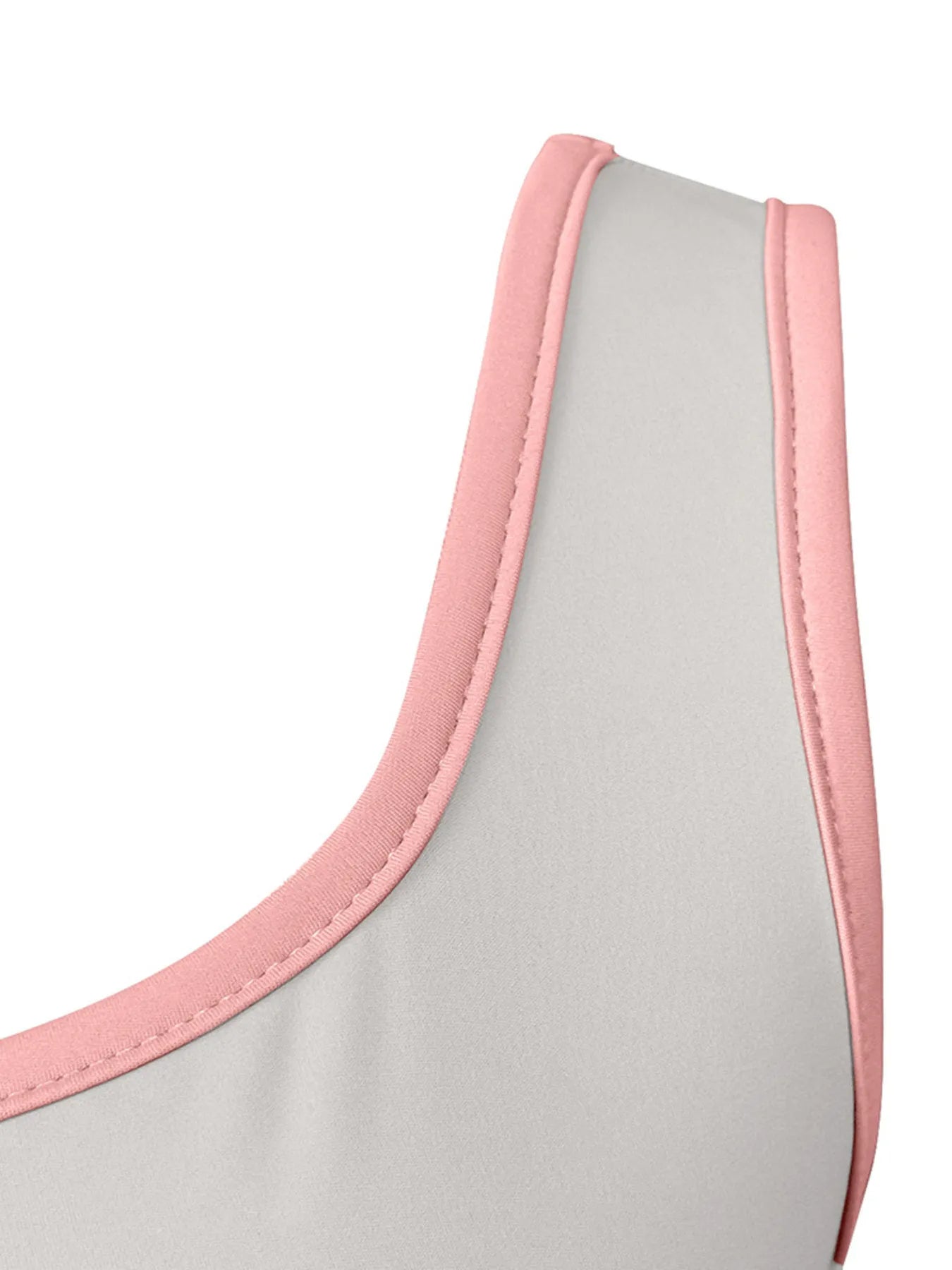 Contrast Trim Tank and Pants Active Set - Velora