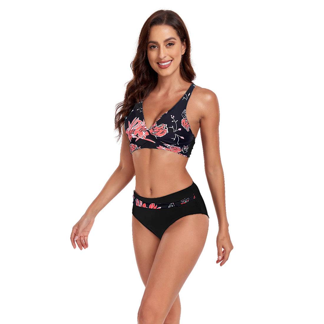 New Beach Split Swimsuit Summer Lady Sexy Halter Bikini - Velora
