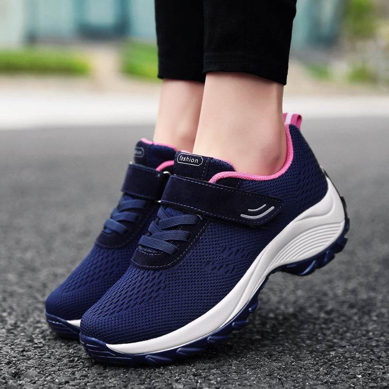 Running Shoes, Outdoor Key-step Sports Shoes, Thick-soled Height-increasing Shoes - Velora