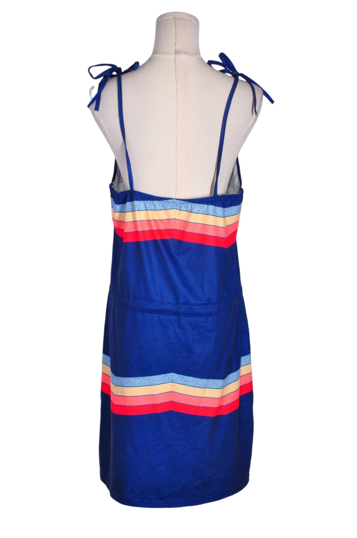 UNBRANDED Women A-Line Dresses Regular fit in Blue - M Koop