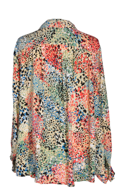 NORTHERN REFLECTIONS Women Button Down Tops Regular fit in Orange - L Koop