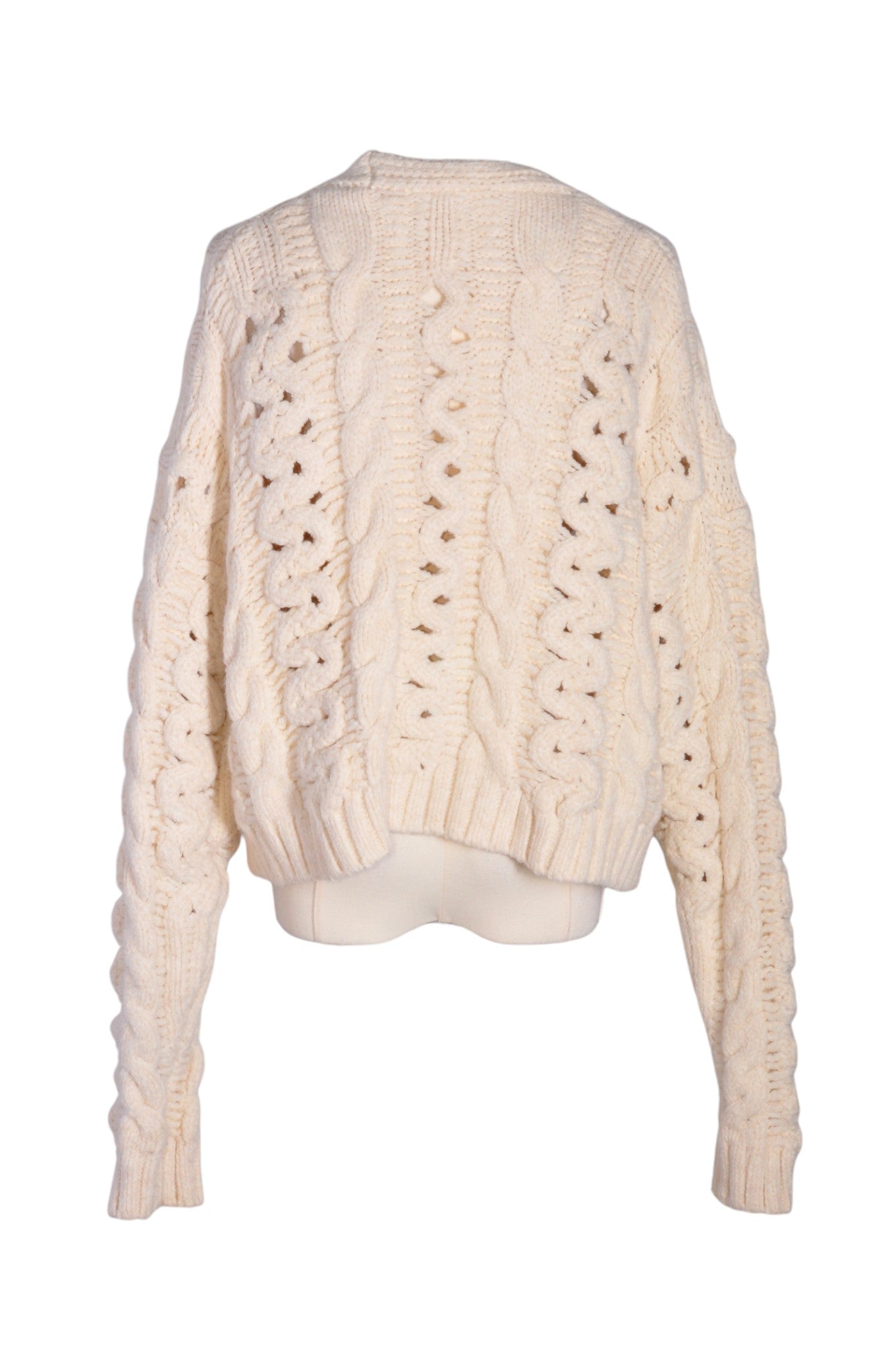 ZARA Women Cardigans Regular fit in Beige - M Koop