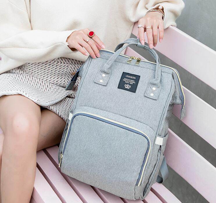 Large Capacity Diaper Bag Mummy Nursing Nappy Backpacks Travel Baby - Velora
