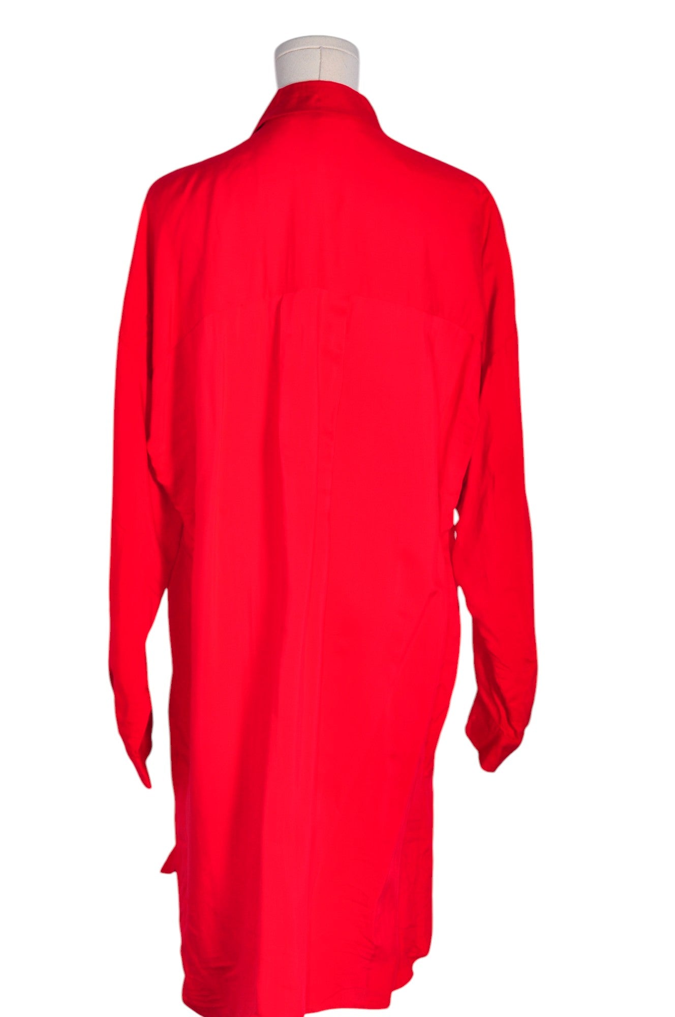 ZARA Women Drop Waist Dresses Regular fit in Red - M - Velora