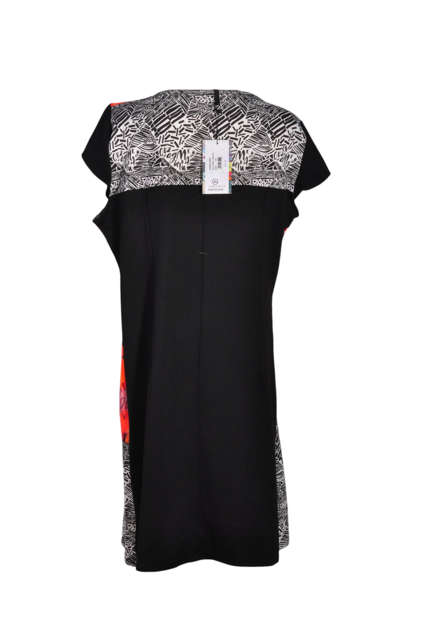 SMASH Women Drop Waist Dresses Regular fit in Black - XL Koop