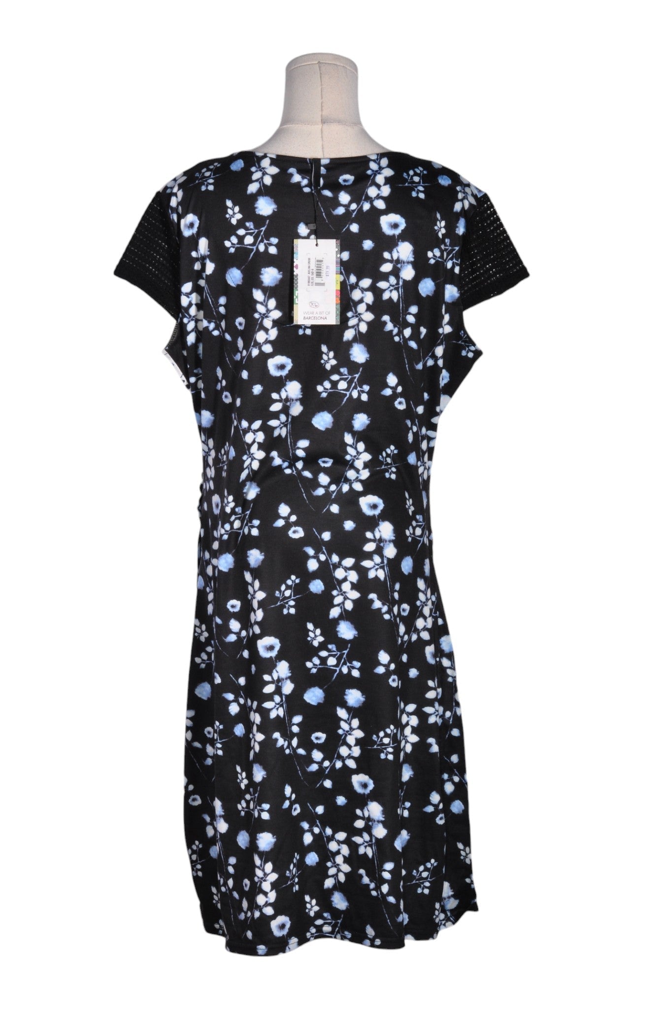 SMASH Women Wrap Dresses Regular fit in Black - XL Koop