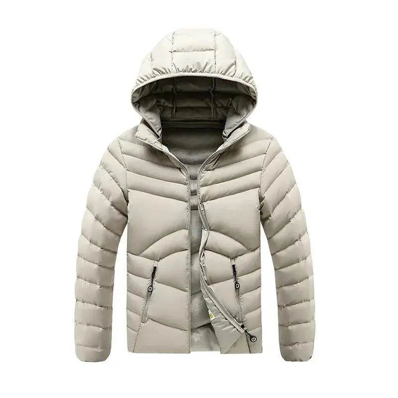High Quality Super Warm 2 Layers Warmth Fleece-lined Cotton Padded Winter Rain Puffer Jacket - Velora