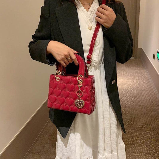 Fashionable Shoulder Crossbody Western Style Portable Small Square Bag - Velora