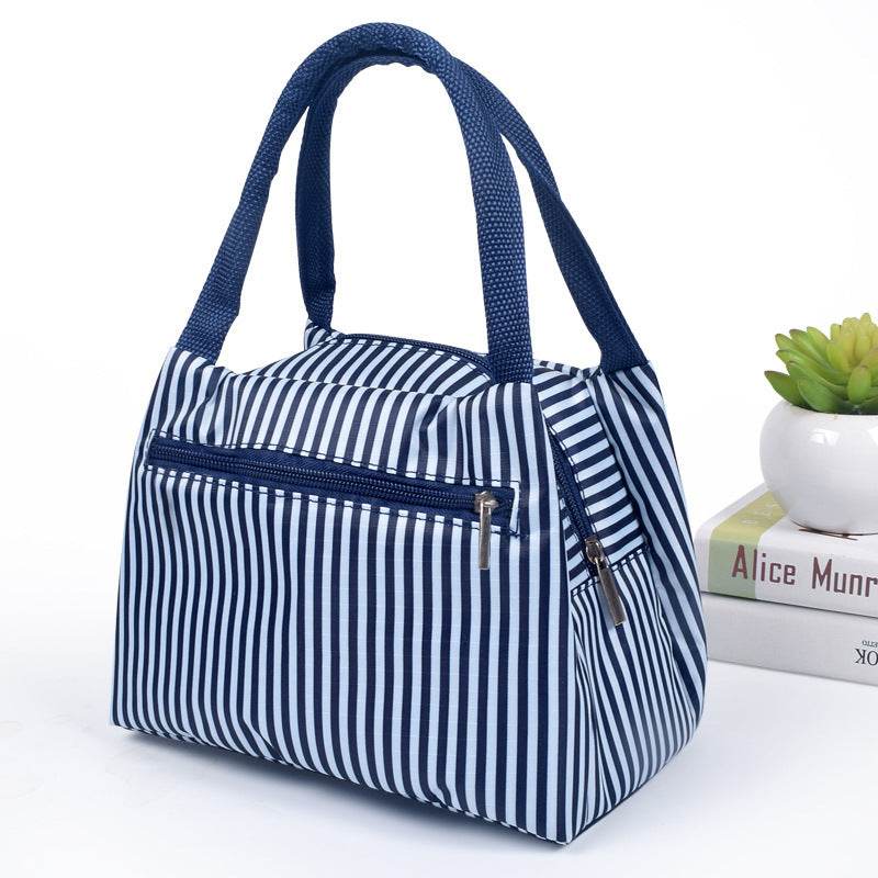 Portable Oxford Printed Insulated Tote Lunch Bag - Velora