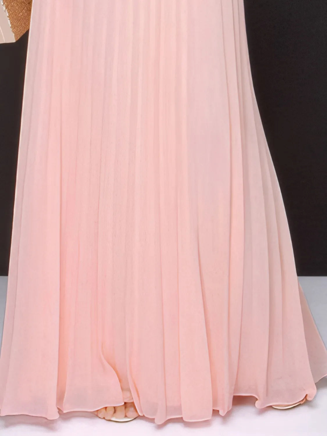 Pleated Sleeveless Maxi Cami Dress - Velora