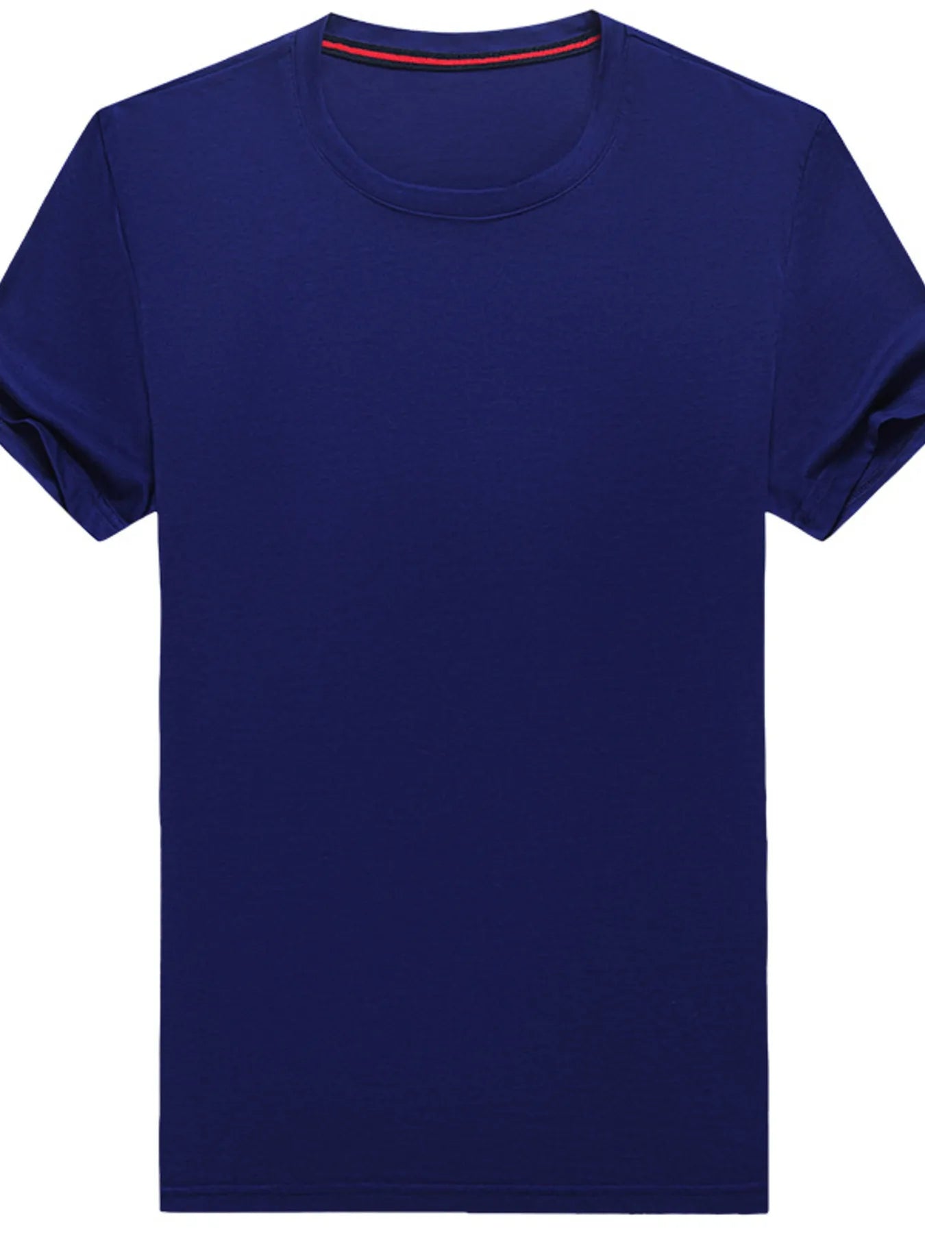 Men's Plus Size Classic Crew Neck Basic T-Shirt - Velora