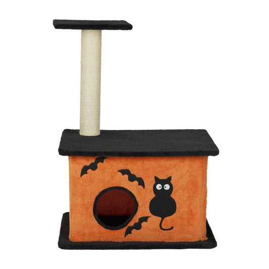 Halloween Inspired Cat Tree Tower Cat Tree For Indoor With Spacious Cat Condo - Velora
