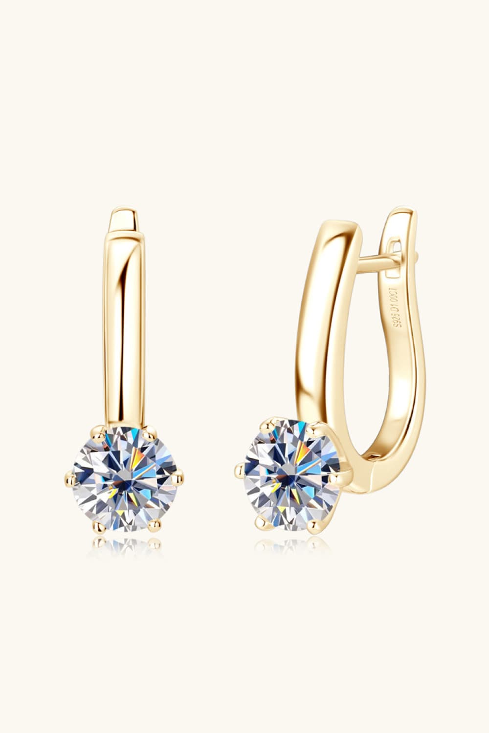 2 Carat Moissanite 925 Sterling Silver Earrings https://like2b-uy
