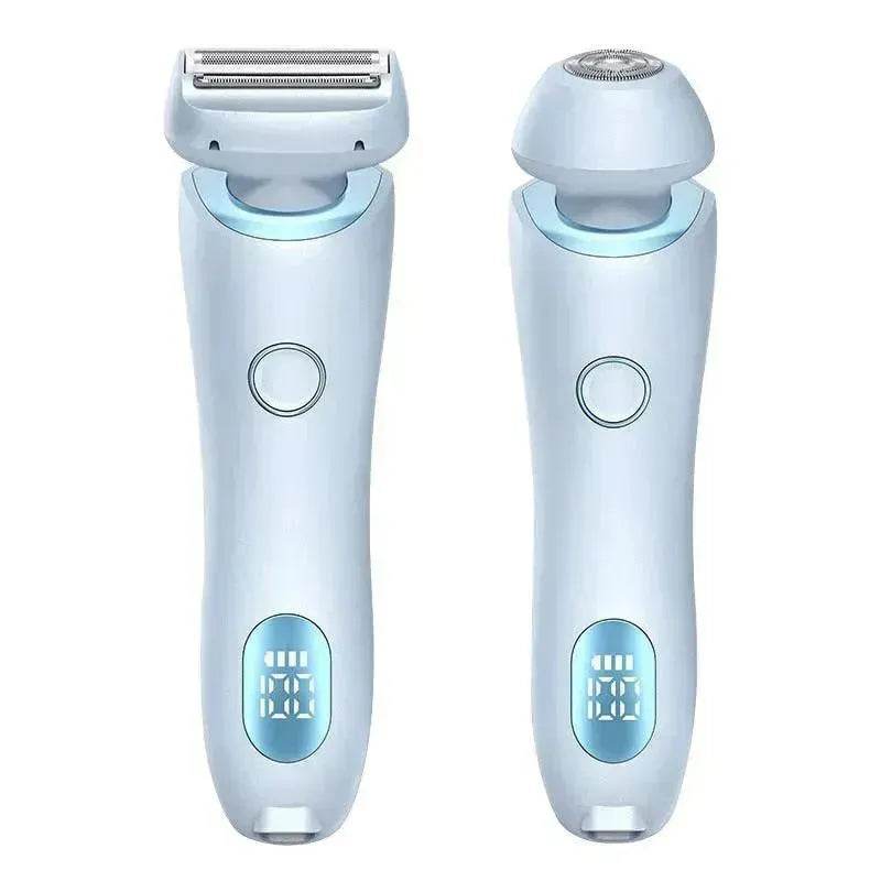 2 In 1 best epilator for women USB Rechargeable smooth glide Hair Remover Electric Shaver - Velora