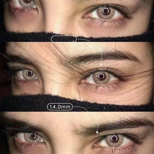 2 pieces Annual throw Russian girl blue color contacts lenses - Velora