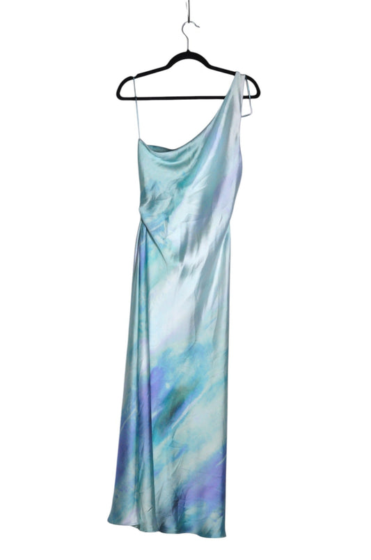 ZARA Women Maxi Dresses Regular fit in Blue - M - Velora