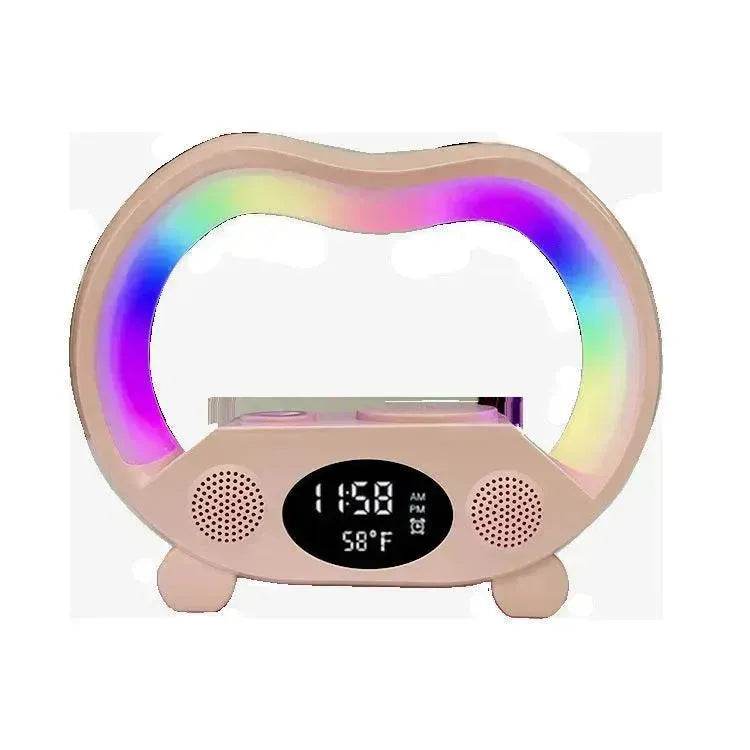 LED Table Lamp Multi-function Wireless Charger Night Light Bluetooth Speaker