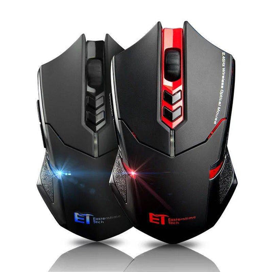 Power-Saving Silent Luminous Wireless Mouse - Velora