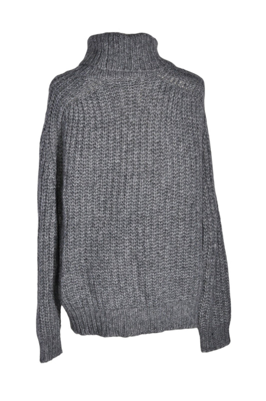 DYNAMITE Women Turtleneck Tops Regular fit in Gray - M - Velora