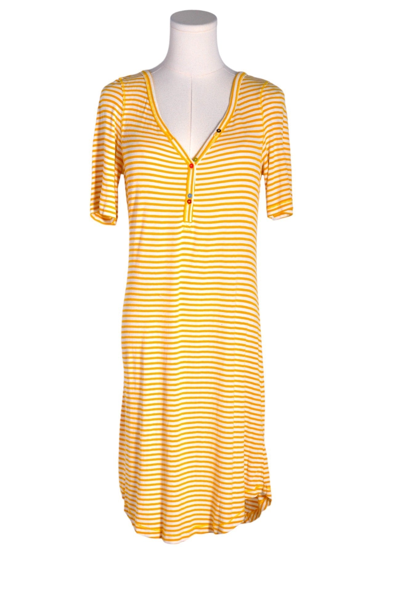 ANTHROPOLOGIE Women Shirt Dresses Regular fit in Yellow - S - Velora