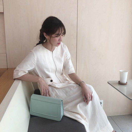 Elegant waist dress - Velora