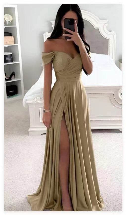 European And American Bridesmaid Dress Bottoming Dress - Velora