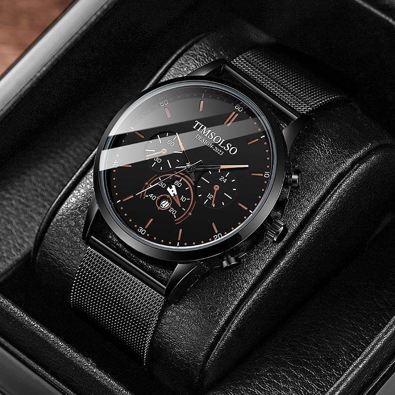 All-matching Simple And High-end Elegant Cool Ultra-thin Calendar Quartz Watch - Velora