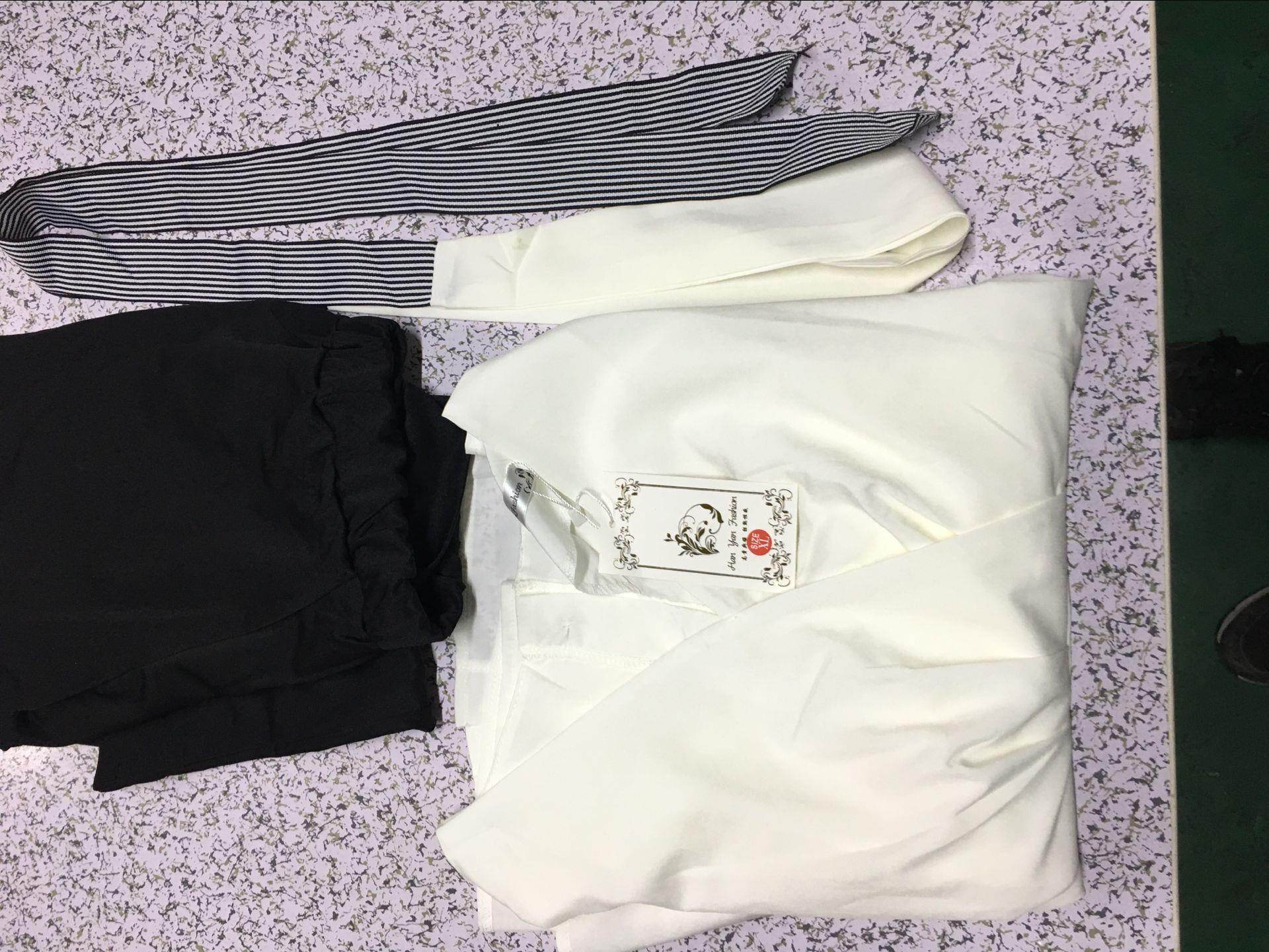 Spring dress new style of women's clothing, Korean fashion, fashionable port, fashionable temperament, two sets of summer broad leg pants suit. - Velora