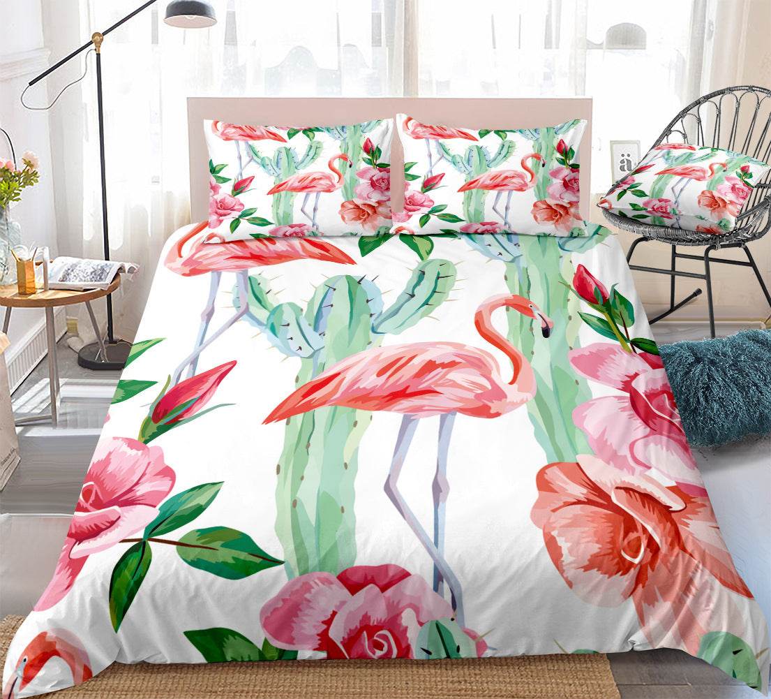 Three or four sets of home textile bedding - Velora